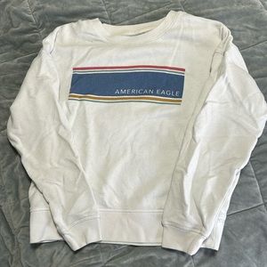 American Eagle White Sweater